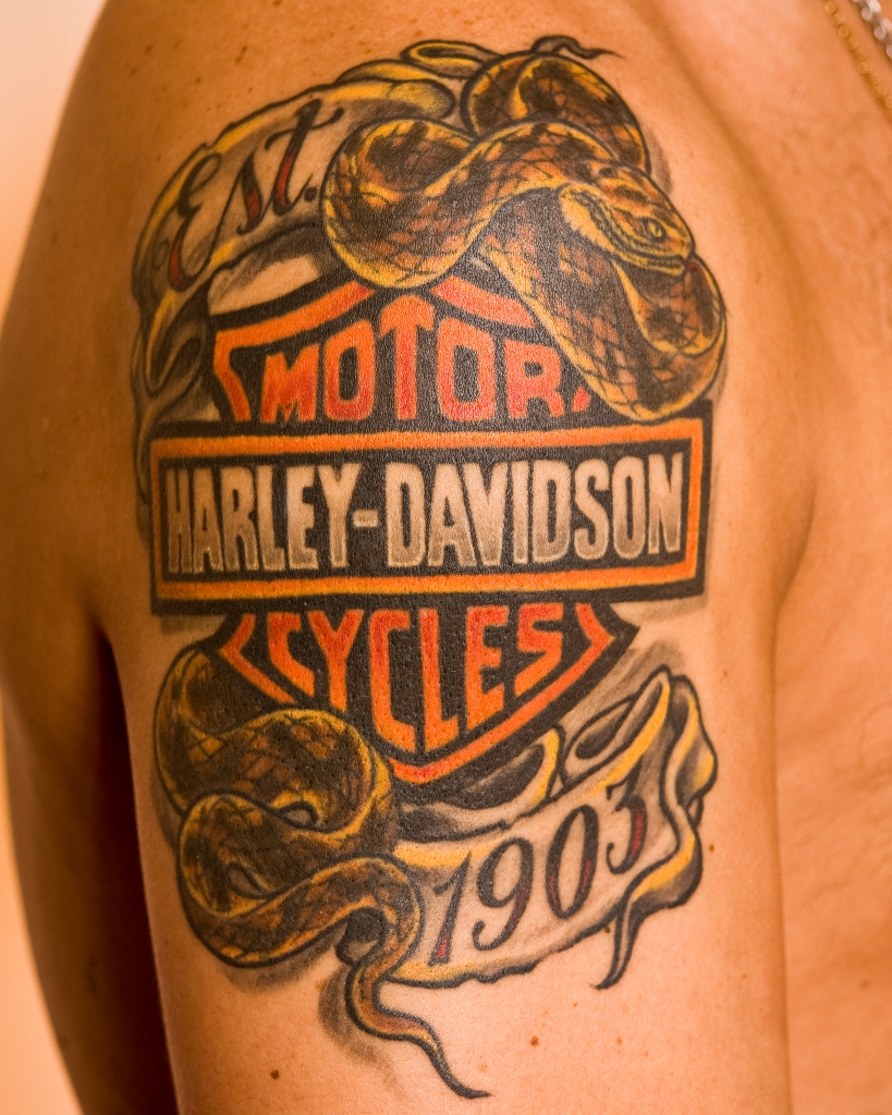 tatuaj harley davidson