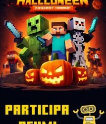 Hai la Halloween Minecraft Tournament! Și la NERF Haunted House Competition! Și la multe alte activități WOW