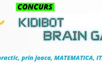 CONCURS CU PREMII „KIDIBOT BRAIN GAMES”